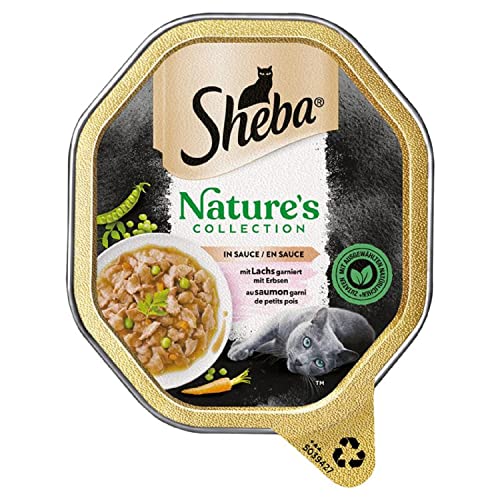 Sheba Nature´s Collection in Sauce - Natürliches und hochwertiges Katzen Nassfutter - Huhn - 22 x 85G von Sheba