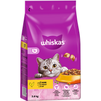 Trockenfutter Beutel 1+ mit Huhn 3,8kg von Whiskas