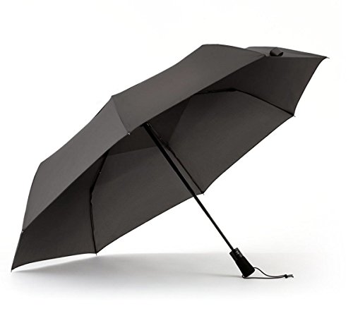 ShedRain WindPro Jumbo-Regenschirm, automatisches Öffnen und Schließen, Dunkelgrau, 15 inch, Kompakt von ShedRain
