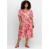 sheego by Joe Browns Chiffonkleid "Chiffonkleid" von Sheego By Joe Browns