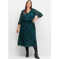Sheego Chiffonkleid "Chiffonkleid" von Sheego