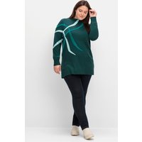 Sheego Stehkragenpullover "Stehkragenpullover" von Sheego