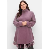 Sheego Strickponcho "Strickpullover" Sheego Strickponcho "Strickpullover" von Sheego