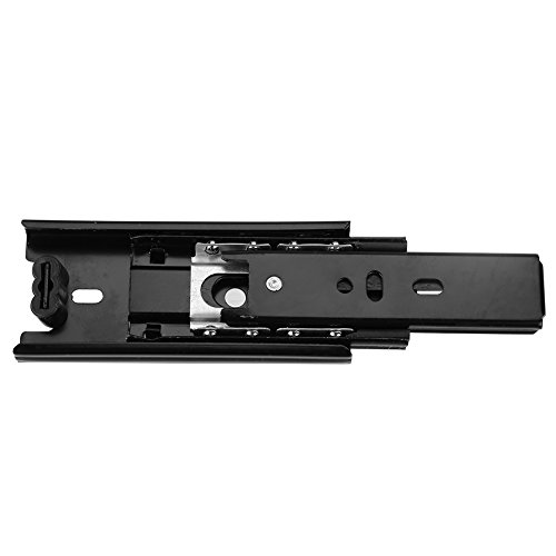 2 Stücke Mini Kurze Schubladenführungen Soft Close Kugellager Schubladenführungen Vollauszug Seitenmontage Schublade Küchenschrank Möbel Führungsschiene Hardware [4 inch] von Sheens