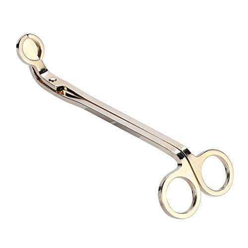 Sheens Kerzenschneider, Mode Kerze Herz Clip Kerze Snuffer Docht Trimmer Abdeckung Handwerkzeug Löschen Kerze Docht Trimmer[Gold] Dochte von Sheens