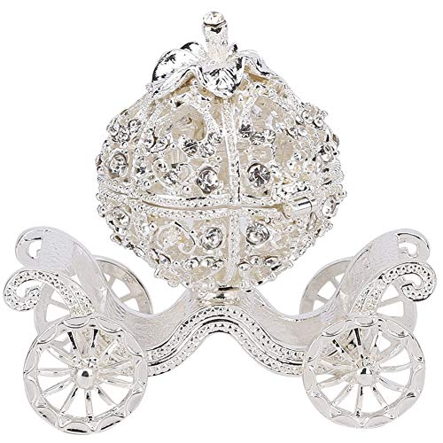 Wohnkultur Ornamente, Europäischen Stil Kürbis Wagen Ornament Metall Handwerk Geschenk Tabletop Dekoration Schmuck Veranstalter Schmuckschachtel Hand Handwerk Geschenk OrnamentOrnamente von Sheens