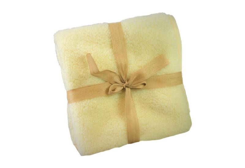 Sheep Dreams Naturhaarbettdecke Sheep Dreams Wolldecke 100% Merino Schafswolle (Creme 160x200cm) von Sheep Dreams