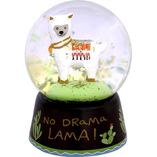 H:)PPY life Traumkugel Motiv "Lama" | Schneekugel, Glas, Polyresin, Motivdruck | Geschenk, Freundschaft | 45549 von H:)PPY life