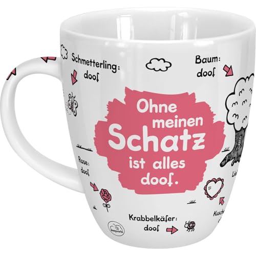 Sheepworld 42622 Tasse "Schatz" von Sheepworld