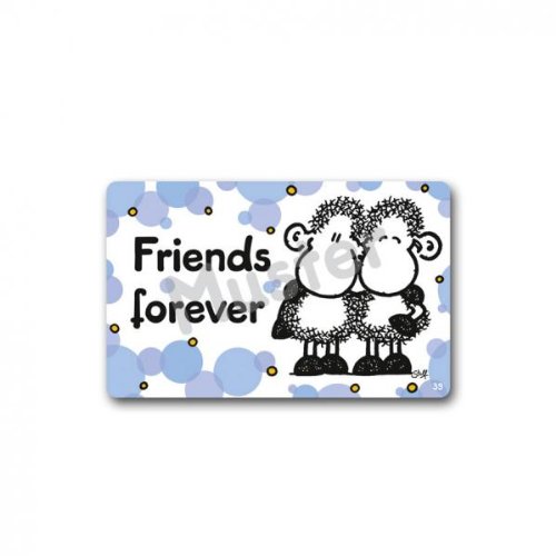 Sheepworld - 57132 - Pocketcard Nr. 39, Friends forever von Sheepworld