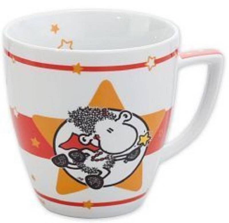 Sheepworld Dekoobjekt SHEEPWORLD 42272 Tasse,"Super Mama" 0,4l. Farbe WEISS von Sheepworld