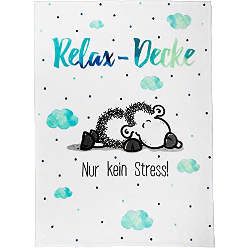 Sheepworld Fleece-Decke »Relax Decke« | Flauschdecke, Polyester, 130 x 180 cm, Motivdruck | Geschenkidee | L7006 Sheepworld Fleece-Decke »Relax Decke« | Flauschdecke, Polyester, 130 x 180 cm, Motivdruck | Geschenkidee | L7006 von Sheepworld