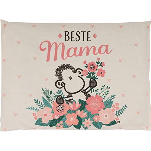 Sheepworld Kirschkernkissen Motiv Mama | Baumwolle, 25 cm x 18 cm | Geschenk Mama | 48013 von Sheepworld