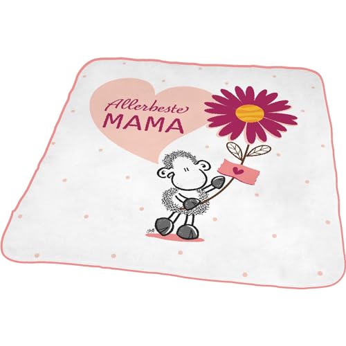 Sheepworld Zauberhandtuch mit Motiv Allerbeste Mama | Zauberhandtuch, in Form gepresst, Baumwolle, 30 cm x 30 cm | Geschenk Mama, Muttertagsgeschenk, Geschenk für Sie | 48609 von Sheepworld