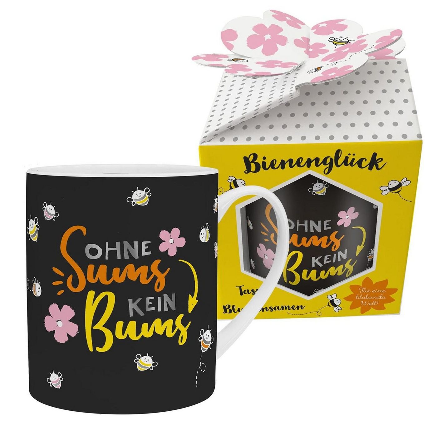 Sheepworld Tasse Sheepworld Tasse mit Blumensamen Ohne Sums ..." Bienenglück 46559" von Sheepworld