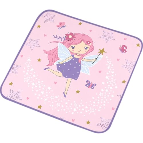 Sheepworld Zauberhandtuch Fee | magisches Mini-Handtuch, 30 cm x 30 cm, in Form gepresst, 100% Baumwolle | Geschenk für Kinder, Kindergeburtstag, Geschenk Mädchen, Schulanfang, Schultüte | 74295 von Sheepworld