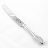 Neue Unifarben Fiddle Tisch Messer Hergestellt in Sheffield England Edelstahl Handgefertigt Unserer Manufaktur von SheffieldCutleryShop