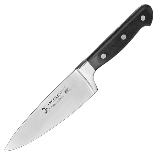 Shehadeh - Kochmesser, Klingenlänge 15 cm - Profi Küchenmesser Messer - Chefmesser - Allzweckmesser aus hochwertigem gehärtetem Carbon Edelstahl -Extra Scharfe Messerklinge mit ergonomischem Griff Shehadeh - Kochmesser, Klingenlänge 15 cm - Profi Küchenmesser Messer - Chefmesser - Allzweckmesser aus hochwertigem gehärtetem Carbon Edelstahl -Extra Scharfe Messerklinge mit ergonomischem Griff von Shehadeh