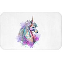 Einhorn Badvorleger, Badvorleger von SheilaSmithDesigns