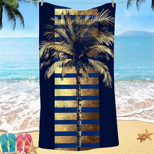 Beach Towel for Adults 75x150 Microfibre Towel Anlage Baum Quick Dry Travel Towels, Kids Gym Towels Snap Design, Compact Lightweight Sand Free Absorbent Quick Dry, for Camping Vacation Gifts j-622 von Shejyn