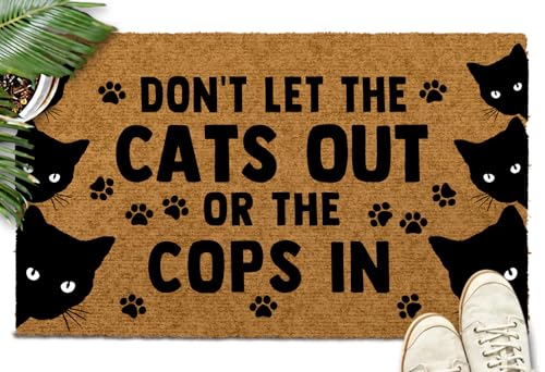 Shelinh Dont Fußmatte für den Innenbereich, Eingangstür, Außenteppich mit rutschfester Unterseite, 60 x 40 cm von Shelinh