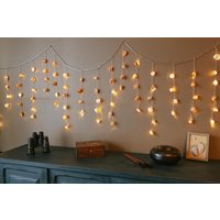 Us Plug Shell Hängende Lichter Led-Wand-Dekor-Leuchter Mediterran Garland Wandleuchter Girlande Decor Ambient Beleuchtung von ShelloBarcelona