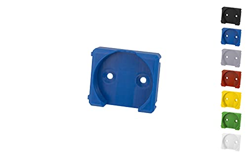 Shelly 1 / 1PM Wall (Adapter für Wandmontage/Wallmount) (Blau) von Shelly Hutschienenhalter PW3D