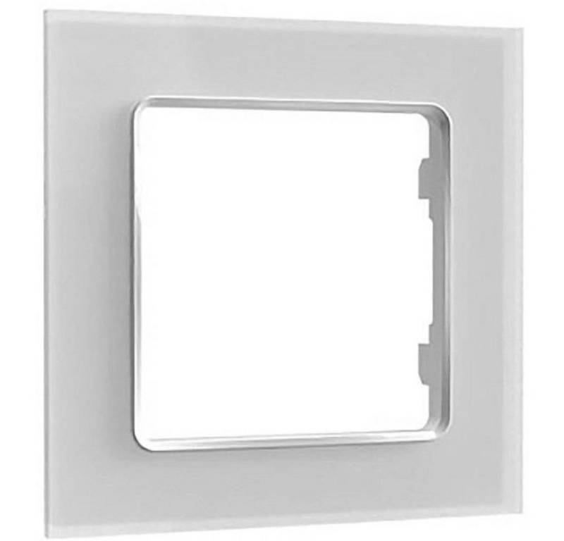 Shelly Abdeckrahmen Wall Frame 1 - Wandtaster Rahmen - weiß von Shelly
