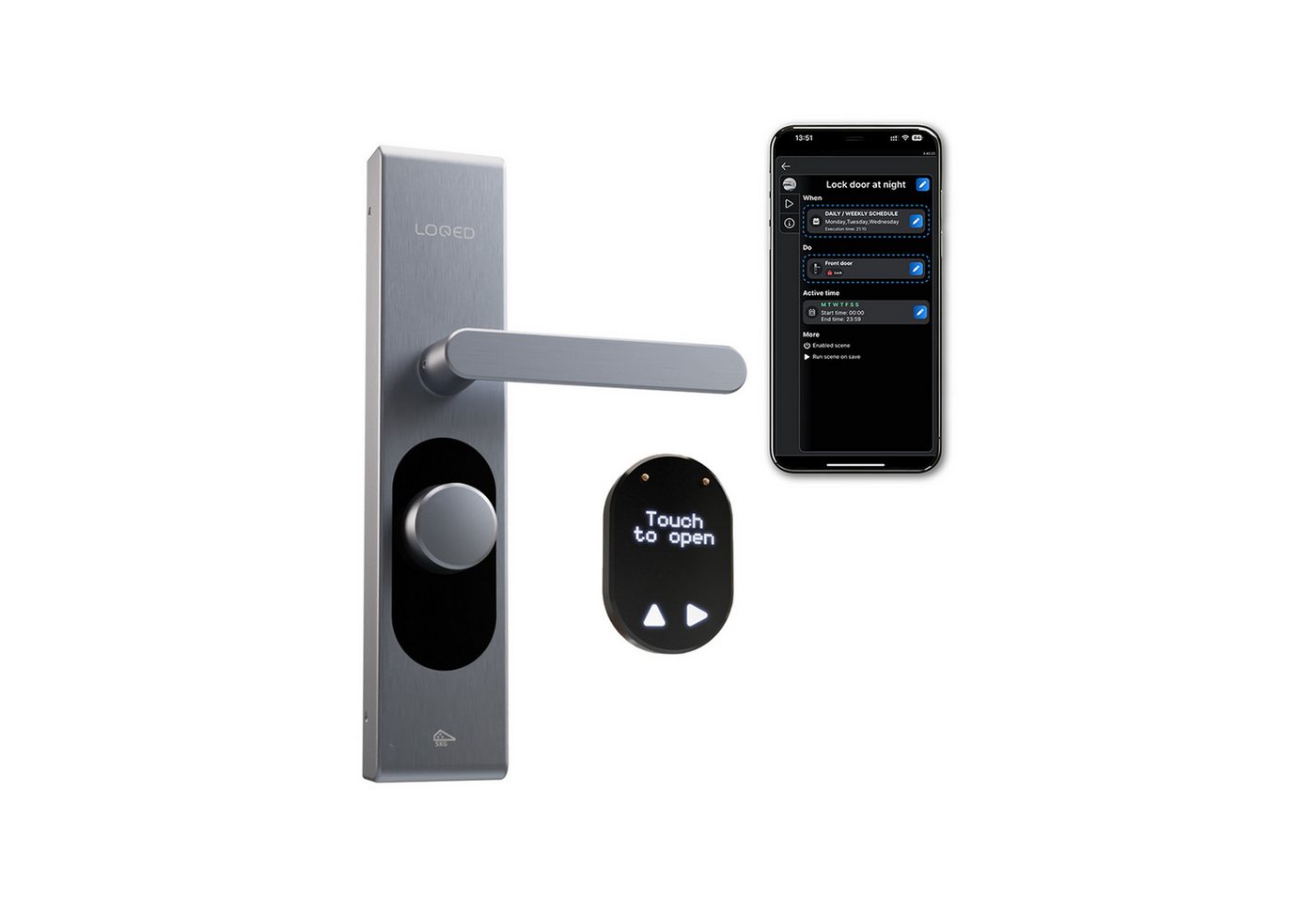 Shelly Haustür-Codeschloss SHELLY Smart Türschloss LOQED, silber Shelly Haustür-Codeschloss SHELLY Smart Türschloss LOQED, silber von Shelly