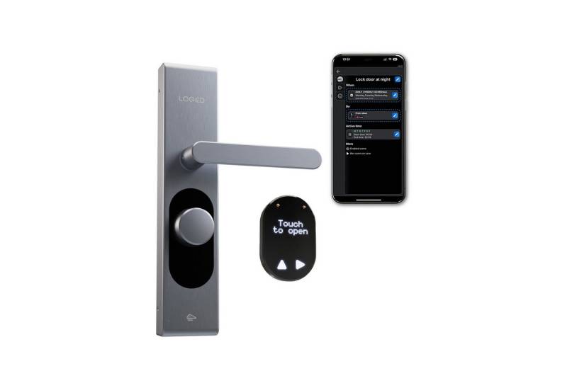 Shelly Haustür-Codeschloss SHELLY Smart Türschloss LOQED, silber Shelly Haustür-Codeschloss SHELLY Smart Türschloss LOQED, silber von Shelly