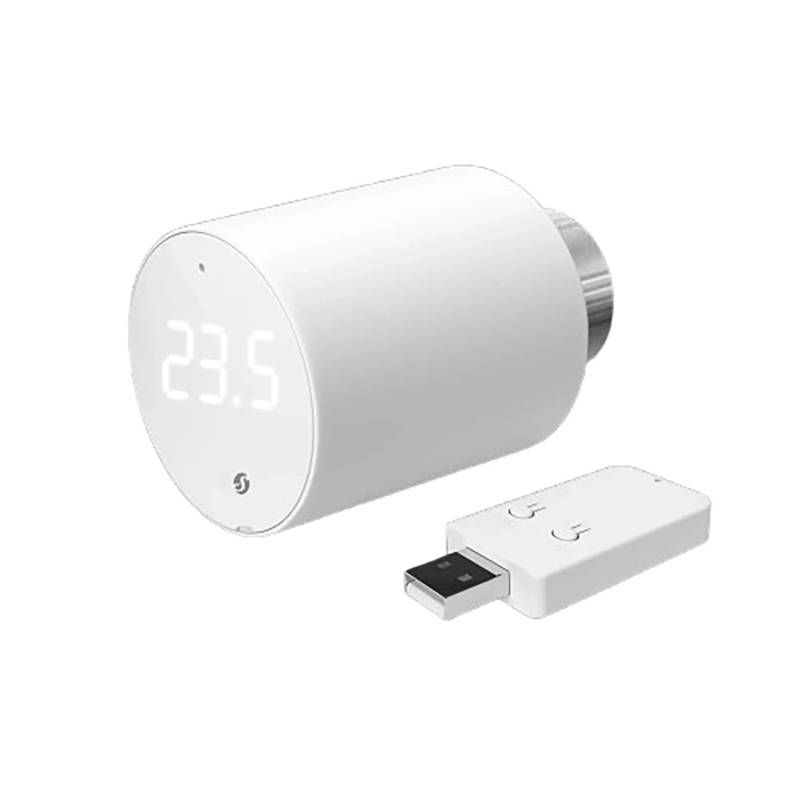 Shelly Heizkörperthermostatventilkopf mit Bluetooth Weiß 3er Pack von Shelly