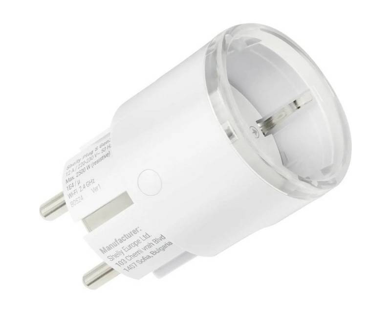 Shelly Plug S Gen3 Matter Smart-Home-Steuerelement von Shelly
