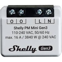 Shelly Plus PM Mini Gen. 3 Funk-Schalter Wi-Fi, Bluetooth von Shelly