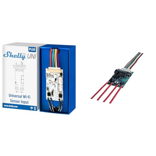 Shelly Plus Uni | Smartes Wi-Fi- und Bluetooth-gesteuertes Modul & UNI Aktor Wi-Fi von Shelly