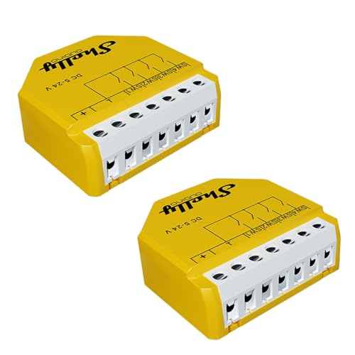 Shelly Qubino Wave i4 DC | 2er Pack | Z-Wave 800 Series 4-Digital-Eingangssteuerung für erweiterte Aktionenkontrolle Geringer Stromverbrauch | Hausautomation | Repeater Erweitertes Netz Shelly Qubino Wave i4 DC | 2er Pack | Z-Wave 800 Series 4-Digital-Eingangssteuerung für erweiterte Aktionenkontrolle Geringer Stromverbrauch | Hausautomation | Repeater Erweitertes Netz von Shelly