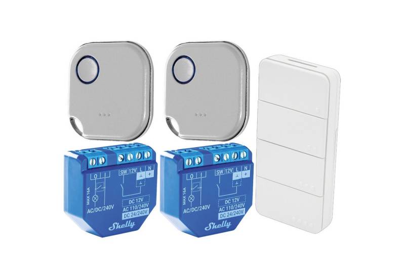 Shelly SHELLY Doppelgarage Automatisierung Starter Kit Smart-Home Starter-Set von Shelly