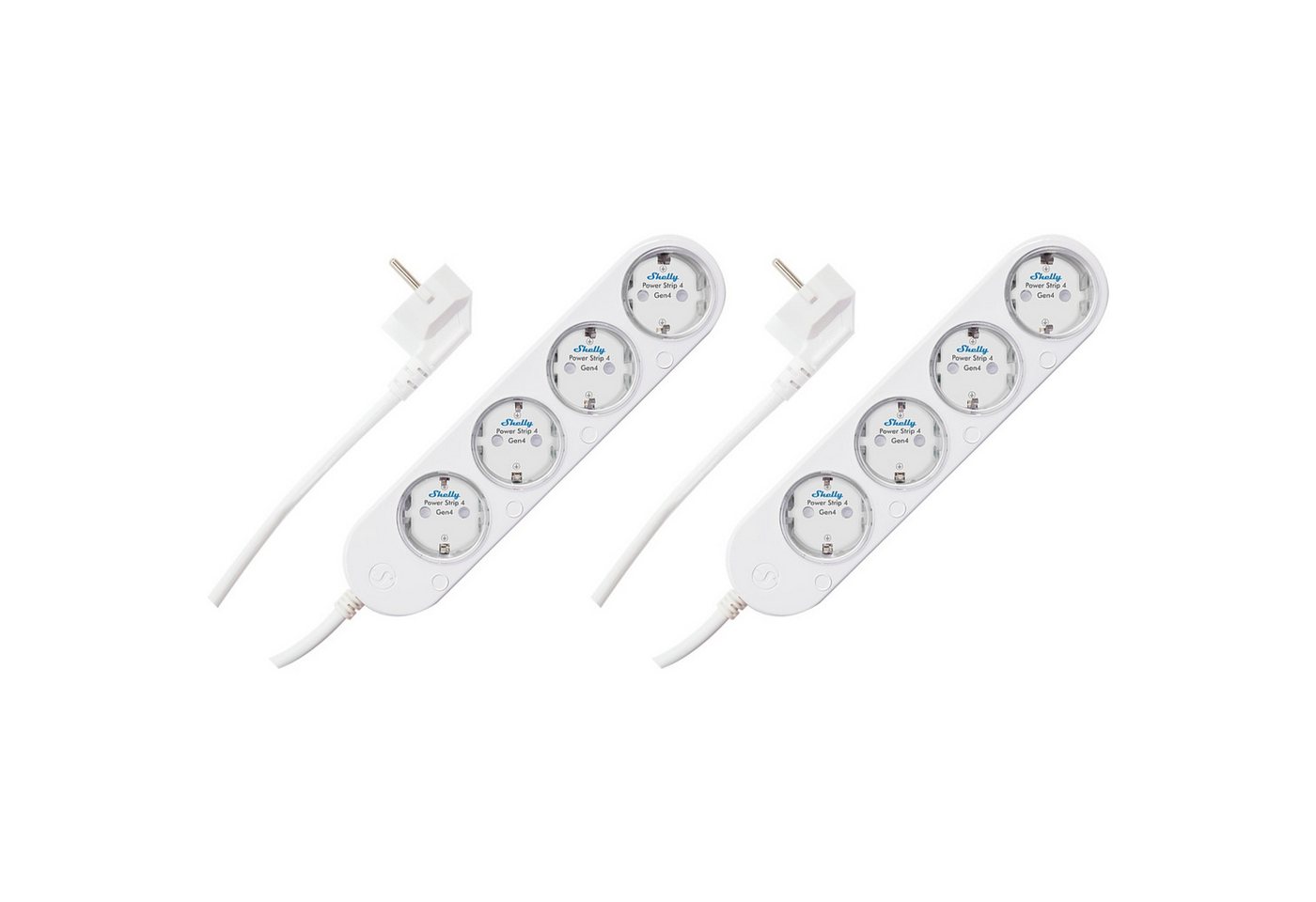 Shelly SHELLY Power Strip 4 Gen4, 4-fach Steckdosenleiste, weiß, WiFi Smarte Vierfach-Steckdosenleiste Shelly SHELLY Power Strip 4 Gen4, 4-fach Steckdosenleiste, weiß, WiFi Smarte Vierfach-Steckdosenleiste von Shelly