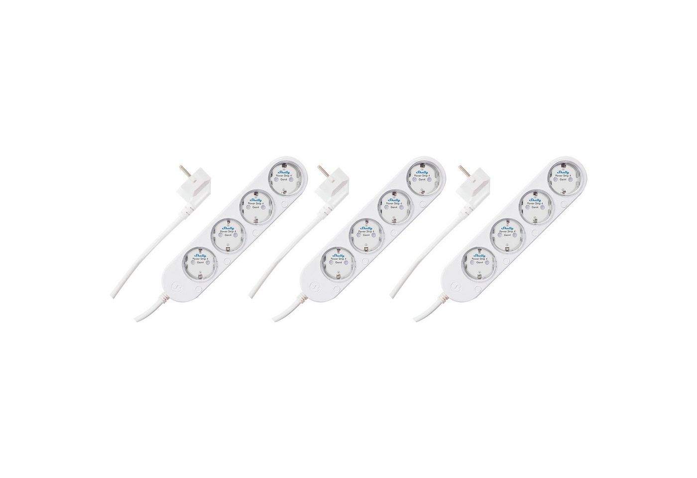 Shelly SHELLY Power Strip 4 Gen4, 4-fach Steckdosenleiste, weiß, WiFi Smarte Vierfach-Steckdosenleiste Shelly SHELLY Power Strip 4 Gen4, 4-fach Steckdosenleiste, weiß, WiFi Smarte Vierfach-Steckdosenleiste von Shelly