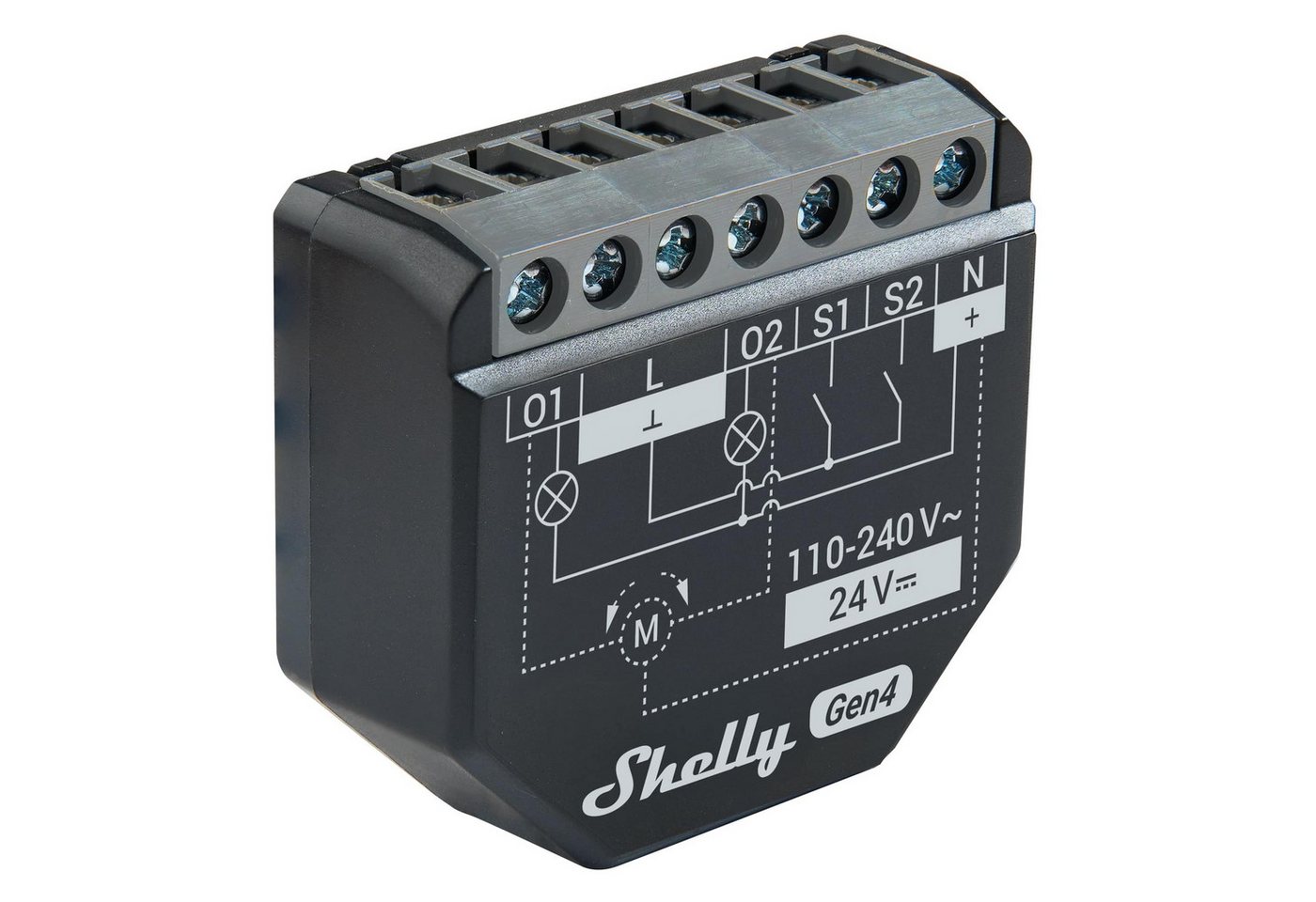 Shelly SHELLY WLAN-Schaltaktor 2PM Gen4, 2 Kanal, WLAN, Matter, Bluetooth Unterputzschalter Shelly SHELLY WLAN-Schaltaktor 2PM Gen4, 2 Kanal, WLAN, Matter, Bluetooth Unterputzschalter von Shelly