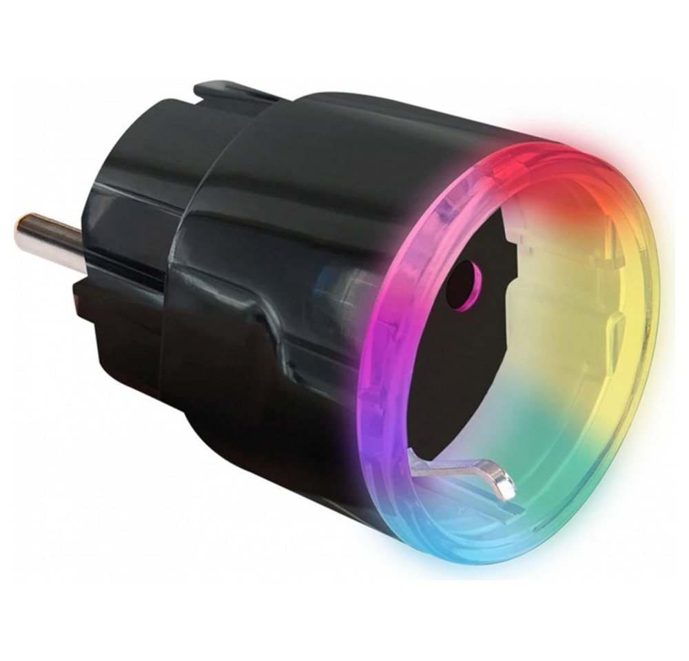 Shelly Shelly Plus Plug S, kompakte Wi-Fi-Steckdose schwarz. Smart-Home-Steuerelement, Kompakte Wi-Fi-Steckdose mit Nachtlichtfunktion Shelly Shelly Plus Plug S, kompakte Wi-Fi-Steckdose schwarz. Smart-Home-Steuerelement, Kompakte Wi-Fi-Steckdose mit Nachtlichtfunktion von Shelly