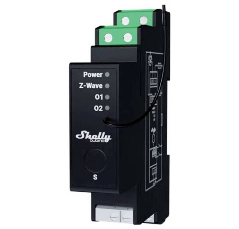 Shelly Hutschiene Relais, Rollladenaktor, Z-Wave Smart-Home-Zubehör von Shelly