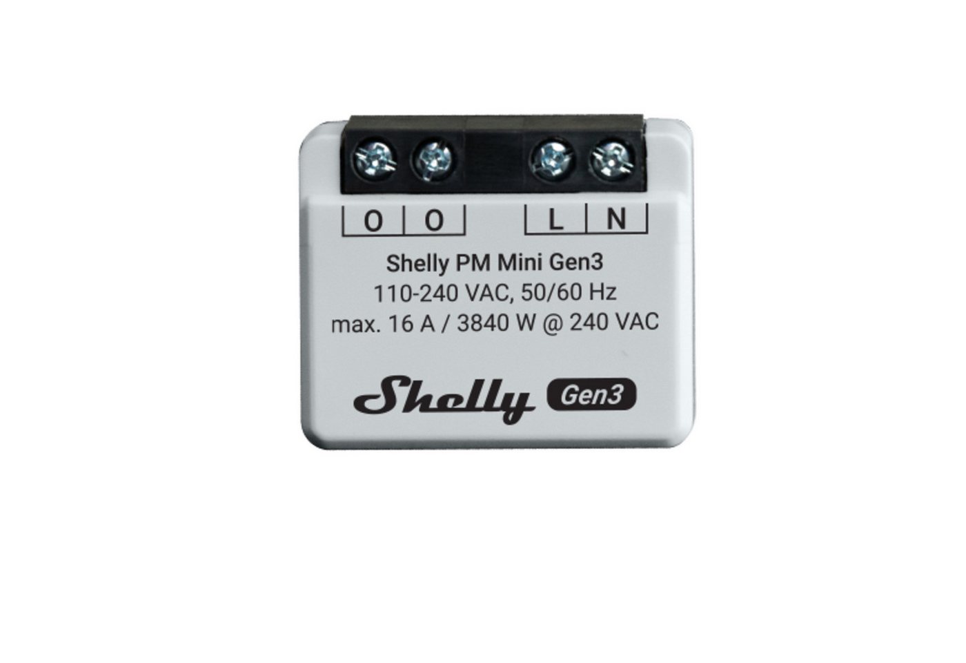 Shelly Strommessgerät Shelly Plus PM Mini Gen.3 WLAN BT, Messgerät Shelly Strommessgerät Shelly Plus PM Mini Gen.3 WLAN BT, Messgerät von Shelly