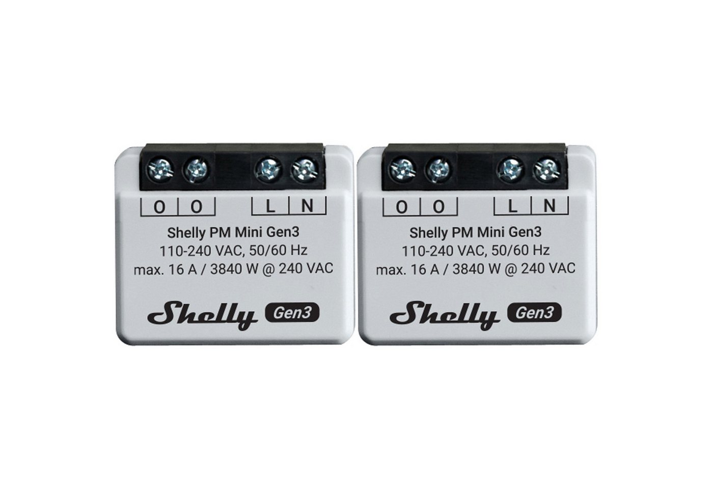 Shelly Stromverbrauchszähler SHELLY WLAN-Leistungsmesser Plus PM Mini Gen.3 Shelly Stromverbrauchszähler SHELLY WLAN-Leistungsmesser Plus PM Mini Gen.3 von Shelly