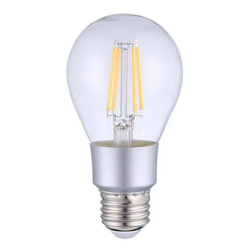 Shelly Vintage A60 | WLAN betriebene Glühbirne mit Dimmfunktion und Stromüberwachung | Hausautomatisierung | iOS Android App | Alexa und Google Home kompatibel | Energieeffizient | Elegantes Design von Shelly