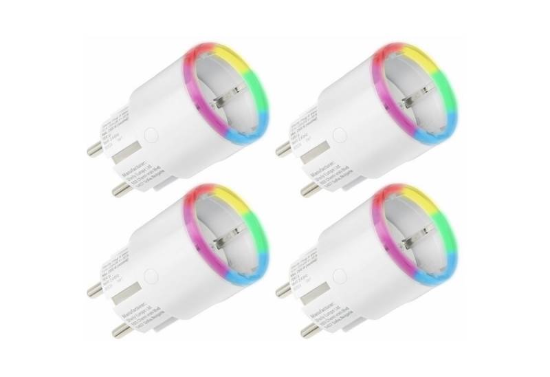 Shelly WLAN-Steckdose SHELLY WLAN-Steckdose Plug S Gen3, Matter, weiß, 4 Stück von Shelly