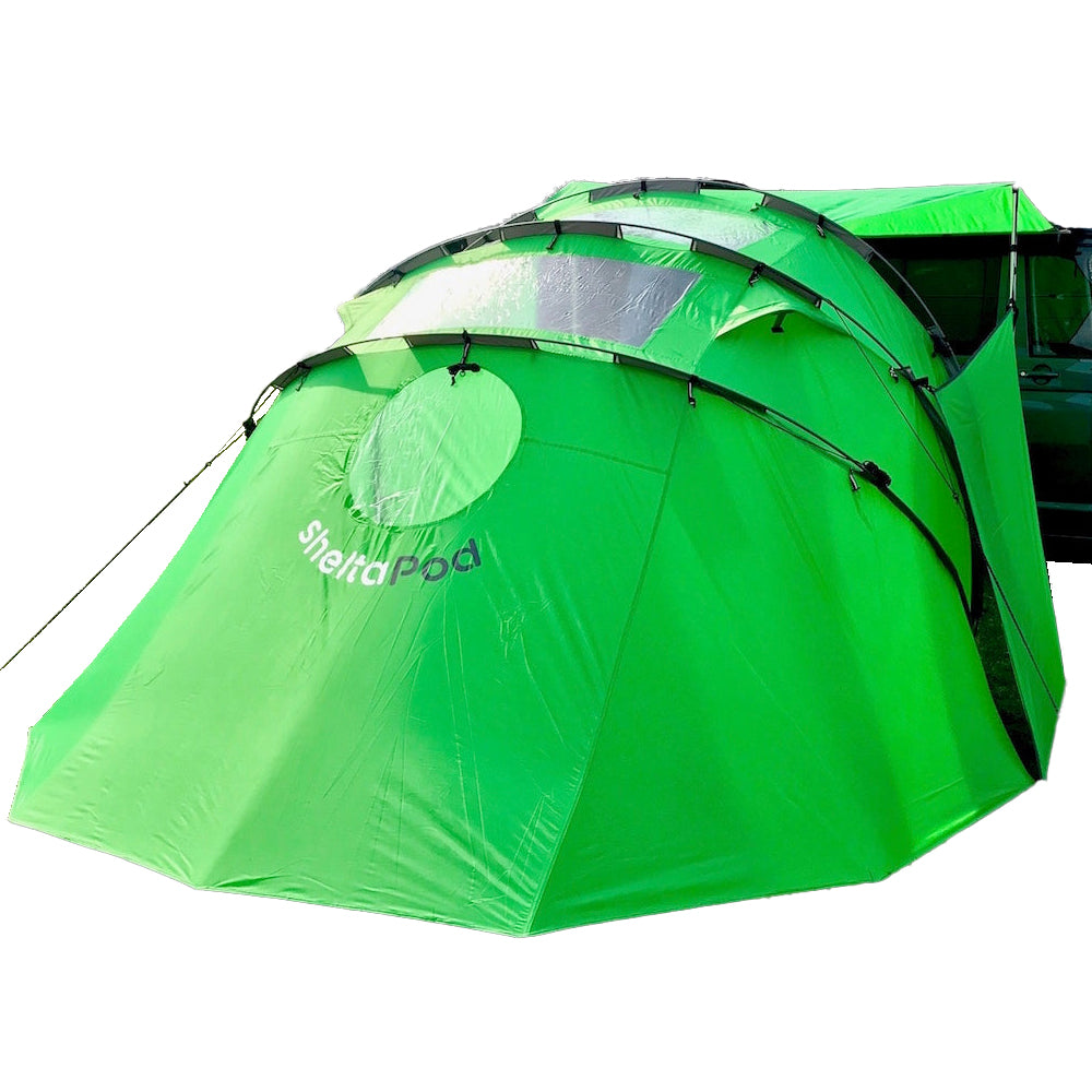 SHELTAPOD Bus Vorzelt Heckzelt Buszelt Camping Bus Zelt SUV VW Van Freistehend-Green von SheltaPod