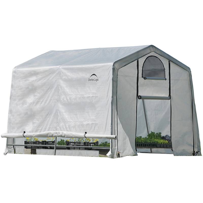 ShelterLogic Foliengewächshaus 9 m² 300 cm x 300 cm von Shelter Logic