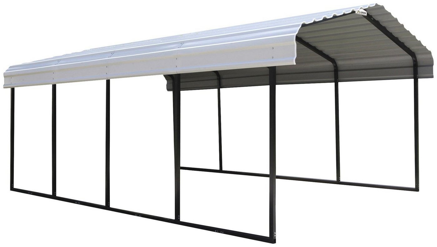 ShelterLogic Einzelcarport Neapel, BxT: 370x610 cm, 214 cm Einfahrtshöhe von ShelterLogic