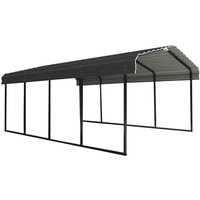Stahl Carport Garage Rom Grau 600x370x260 cm - Shelterlogic von Shelterlogic