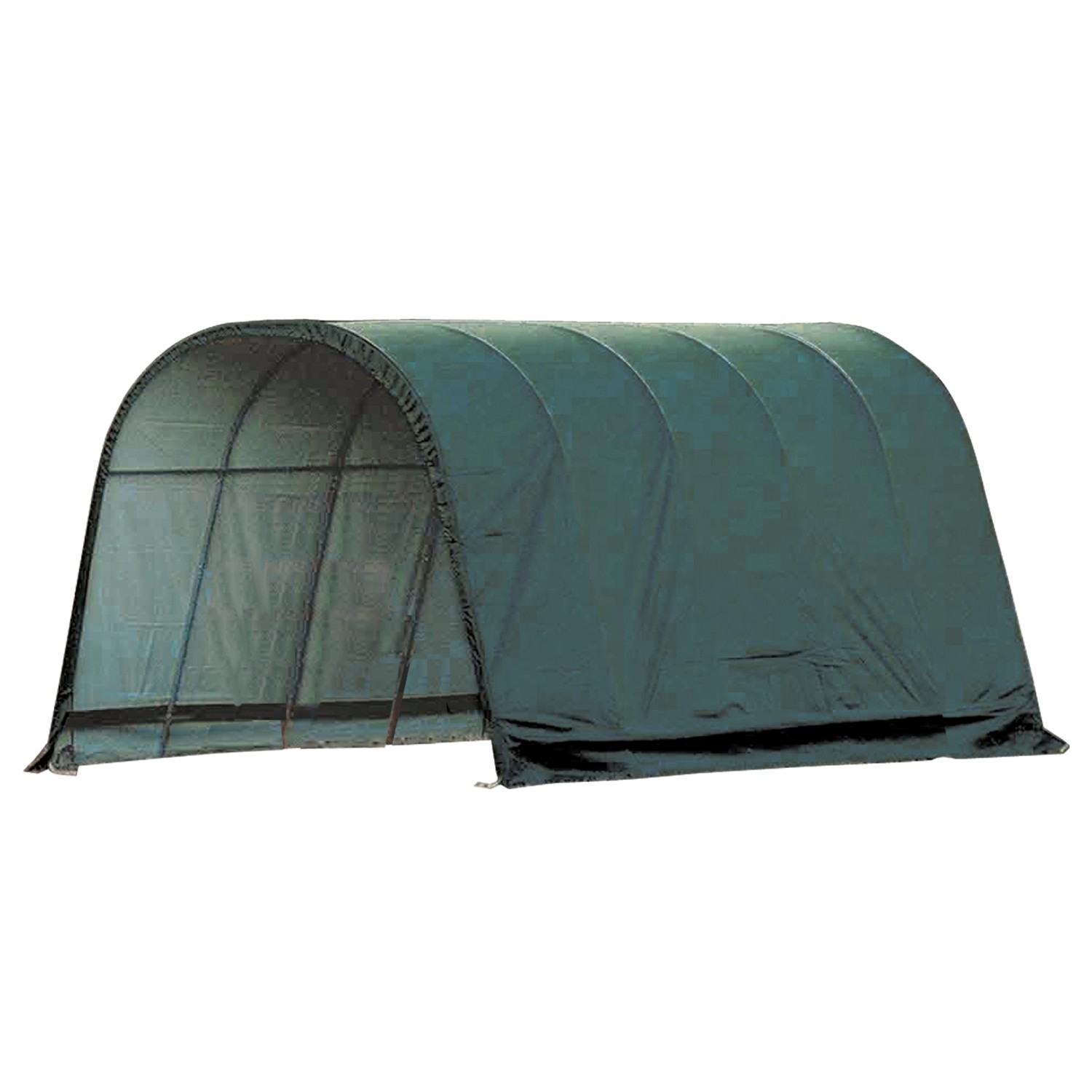 ShelterLogic Folien-Weidezelt Run-In-Shed 6,10 m x 4 m x 3 m Grün von Shelterlogic